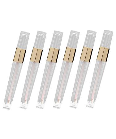 CANIGHT 6pcs Bottle Clear Eyeliner Bottle Empty Eyeliner Tube Clear Container