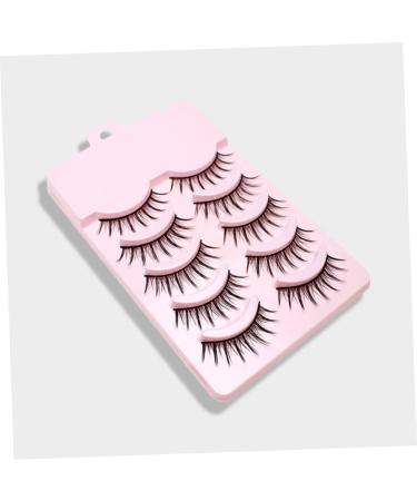 Ipetboom 30 Pairs Fake Eyelashes Lash Extension Natural Eyelashes Japanese Lashes Soft Light Reusable Black Eyelashes Eye Lashes Artificial Eyelashes False Lashes Fake Lashes Set Fiber Prom - Buy Online on GoSupps.com
