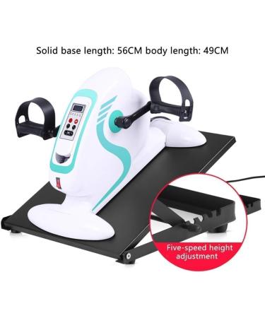 Electric Pedal Portable Electric Pedal Portable Mini Exercise Bike Stepper Pedal Exerciser Portable Electric Mini Rehabilitation Bicycle Arm and Leg Physical for Handicap Disabled - Buy Online on GoSupps.com