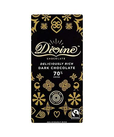 Divine 2x Divine 70% 90G Dark Chocolate