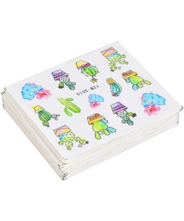 Winter Manicure Avocado Flower Anime Fruit Water Sticker Nail Sticker Nail Decals Nail Art Decoration(3) Style3 - Buy Online on GoSupps.com
