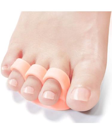 Pedimend 2X Gel Hammer Toe Splint Cushion & Separators for Men and Women - Pink - Buy Online on GoSupps.com