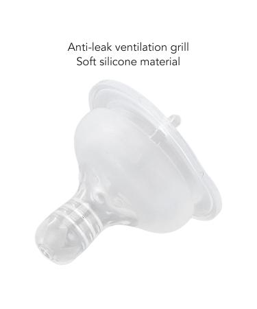 Buy Baby Silicone Pacifier - Leak-Proof & Integrated for Breastfeeding Newborns | International Shipping - Buy Online on GoSupps.com