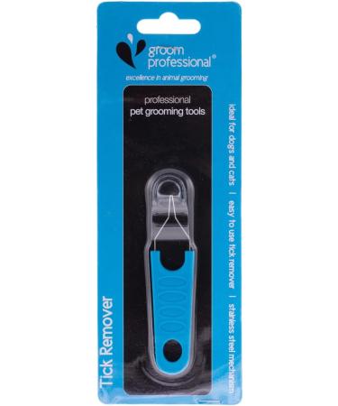 GROOM PROFESSIONAL Tick Remover Excellence in Animal Grooming Effectively Removes Ticks & Insects with Minimum Stress & Discomfort Made from Stainless Steel Wire Travel Friendly Size - Buy Online on GoSupps.com