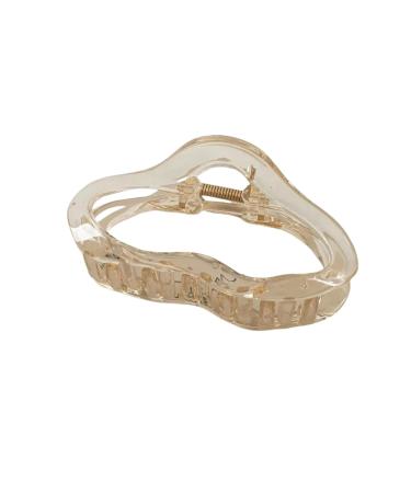 Hair clips Claw Clips 1 Pc Irregular Hollow Out Hair Claws Clips Women Girls Large Crab Hair Clips Barrettes Clips Hair Accessories Fashion-D(B)