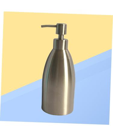 Zerodeko 2pcs 304 Liquid Containers Stainless Steel Liquid Soap Bottle Shampoo - Buy Online on GoSupps.com