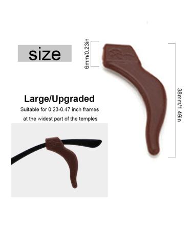 Buy CWED 13 Pairs Silicone Glasses Holder Anti-Slip Ear Pads & Hooks for Glasses & Sunglasses | International Shipping Available - Buy Online on GoSupps.com