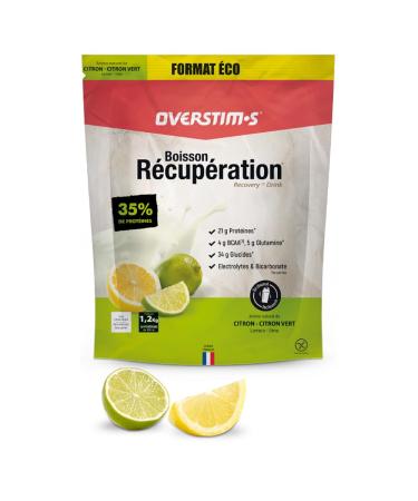Overstim.s - Elite Recovery Drink (1.2 kg) - Energy recharge and muscle regeneration - Carbohydrates, proteins,