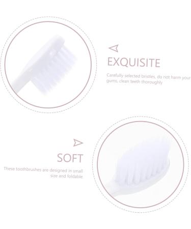 Homsfou 5-Stage Travel Toothbrush Case - Collapsible Manual Toothbrush Box for Pregnant Women - Bulk Art Fiber Travel Accessory - Buy Online on GoSupps.com