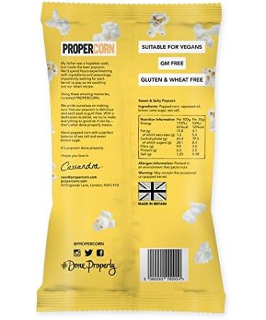 Propercorn Sweet & Salty Popcorn 30g - Buy Online on GoSupps.com