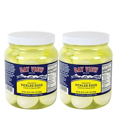 Bay View Pickled Eggs, 2 Jars
