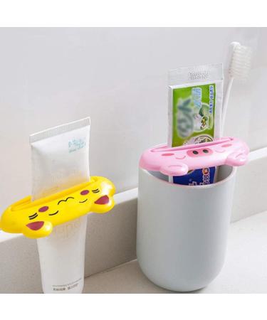 Z C Toothpaste Tube Squeezer Dispenser Sonku 10 Pack Cartoon Animal Plastic Toothpaste Clips for Bathroom - Buy Online on GoSupps.com