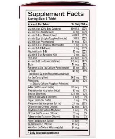 Geritol Multivitamin Nutritional Support - 100 Tablets - Buy Online on GoSupps.com