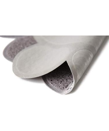 Cloud Heart Pet Food Mat for Dogs and Cats Waterproof Non-Slip Pet Feeding mat bowl mat (Medium(60x45cm) Grey) Paw Grey - Buy Online on GoSupps.com