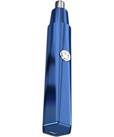 Sleek Electric Nose Hair Trimmer - Gentle Hair Removal Blue | International Shipping Available - Buy Online on GoSupps.com