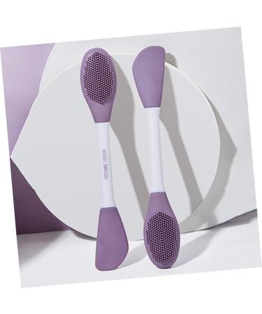Ipetboom Silicone Cleansing Brush Wash Brush Silicone Applicator Cleanser Brush Clay Applicator Scrubbers Applier Dual Sided Applicator Plastic The Detergent - Buy Online on GoSupps.com