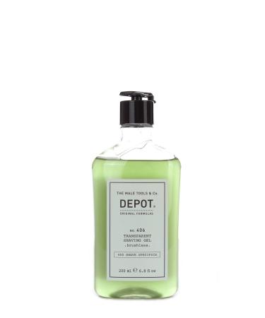 DEPOSIT NO. 406 TRANSPARENT SHAVING GEL TRANSPARENT SHAVING GEL 200 ML