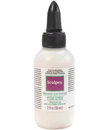 Sculpey Oven Bake Clay Adhesive 2 fl oz - Non Toxic & Precise Flow Twist Cap - Buy Online on GoSupps.com