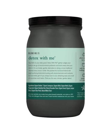 Paromi Detox With Me Rooibos Organic Herbal Tea - 15 Count Signature Jar - Buy Online on GoSupps.com
