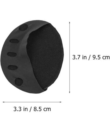 EXCEART Women's No Show Toe Topper Socks - 4 Pairs, Non-Slip Forefoot Metatarsal Cushions for High Heels, Flats, Sandals - Buy Online on GoSupps.com