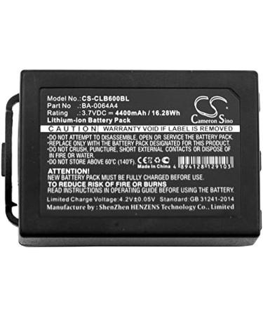 4400mAh Replacement Battery for CipherLAB BA-0064A4 BCP60ACC00002 BCP60ACC00106 - High Quality International Shipping - Buy Online on GoSupps.com
