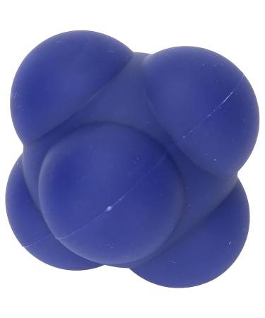 Silicon Bounce Reaction Ball - Portable Hand-Eye Coordination & Reflex Training Tool | Cobalt Blue - Buy Online on GoSupps.com