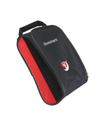 SM SunniMix Golf Shoes Bag Outdoor Breathable Zippered Men/Women Carrier Bag Sport, Black red