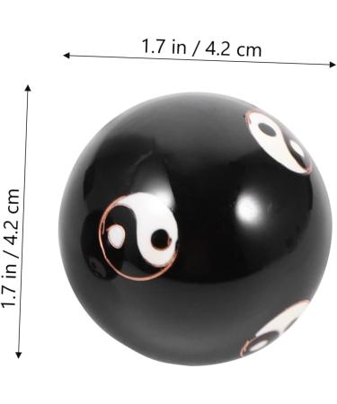 Clispeed 8 STK Metal Massage Globe Balls | Chinese Hand Balls for Stress Relief & Meditation | Cloisonn Stress Relief Roller for Adults - Buy Online on GoSupps.com