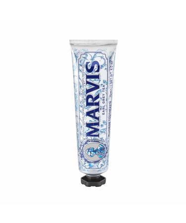 Marvis Earl Gray Tea I toothpaste in the flavor of black tea and Bergamot I limits i tea collection 75 ml earl gray 75 ml (1 Pack)