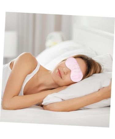 Mobestech Silk Sleeping Eye Mask - Blackout Blindfold for Restful Sleep | Adjustable Strap | Pink | Ideal for Travel & Sleep - Buy Online on GoSupps.com