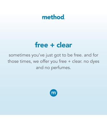 Method Gel Hand Soap Refill Free + Clear 34 oz - 1 Pack - Dye and Perfume-Free - Buy Online on GoSupps.com