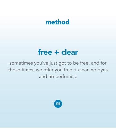 Method Gel Hand Soap Refill 34 oz - Pack of 4 | Free + Clear | Recyclable Bottle | 136 Fl Oz Total - Buy Online on GoSupps.com