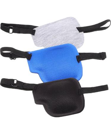 3D Adjustable Eye Patch Pack of 3 - Lazy Eye Patches for Adults | Left Eye Vision Therapy - Buy Online on GoSupps.com