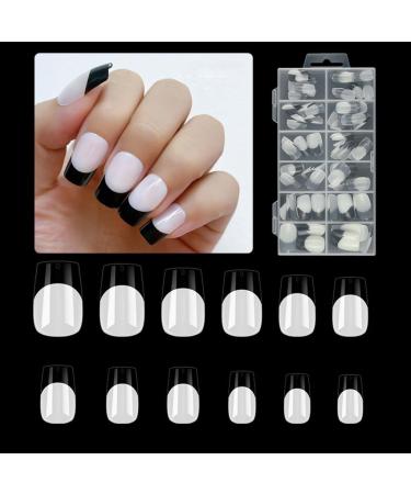 Square False Nails for Women and GirlsComfortable and Long lasting European and American Style Nail Accessories - Buy Online on GoSupps.com