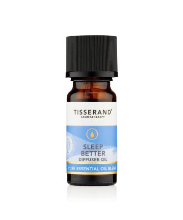 Tisserand Aromatherapy - Sleep Better Diffuser Oil - Lavender Jasmine & Sandalwood Essential Oils - 100% Natural Pure Essential Oils - 9ml