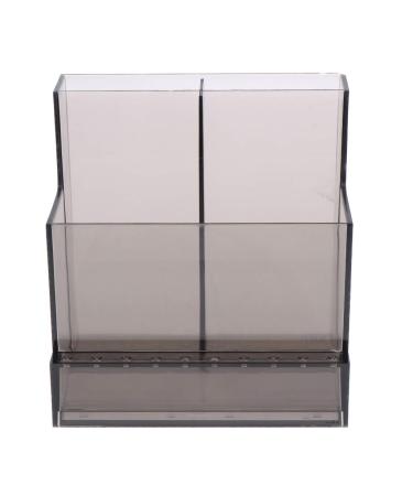 F Fityle 13 Holes Nail Drill Bits Holder Stand Organizer Manicure Tools Box - Black | 10.3cm Height, 10.5cm Width, 9.6cm Bottom Length - Buy Online on GoSupps.com