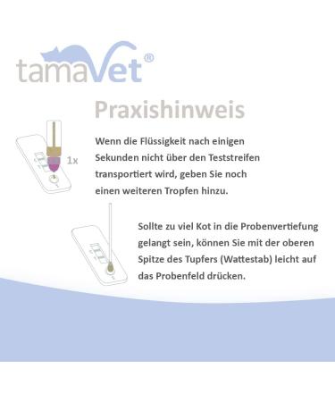 tamaVet 5X Giardia Rapid Test for Dogs & Cats - Fast Detection of Giardia Antigens in Feces | 5 Tests for Pet Health & Diarrhea Solutions - Buy Online on GoSupps.com