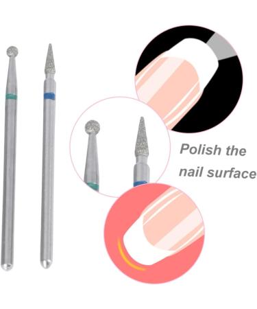 Ipetboom 1 Diamond Nail Drill Nail Bits Drill for Nails Professional Manicure Drill Bits Professional Nail File Bits Acrylic Electric Nail Drill Nail Grinding Head Alloy Tool 10X7.5X1.5CM As Shown - Buy Online on GoSupps.com