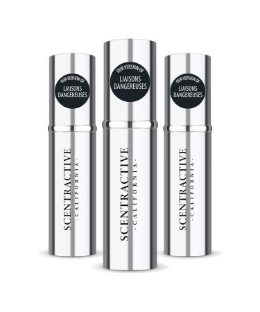 CA Perfume Impression of Liaisons Dangereuses For Women & Men Replica Version Fragrance Dupes Concentrated Long Lasting Eau de Parfum Spray Refillable Atomizer Bottle 0.17 Fl Oz/5ml-X3 BY KLN LIAISONS DANGEREUSES IMPRESSION 0.51 Fl Oz (Pack of 1)