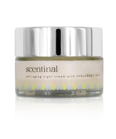 Scentinal Anti-Aging Night Cream with Hyaluronic Acid - Overnight Rejuvenation for Radiant Skin - 50ml/1.7oz | International Shipping Available - Buy Online on GoSupps.com