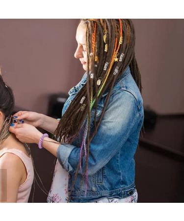 Pinsheng 159-Piece Aluminum Hair Coil Dreadlocks Accessories | Dreadlocks Jewelry Cuffs & Clips for Braids Decoration - Buy Online on GoSupps.com