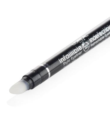 L'Or al Paris Waterproof Eyeliner - Infaillible 16h Hold No. 301 Night Day Black Integrated Sponge International Shipping Available - Buy Online on GoSupps.com