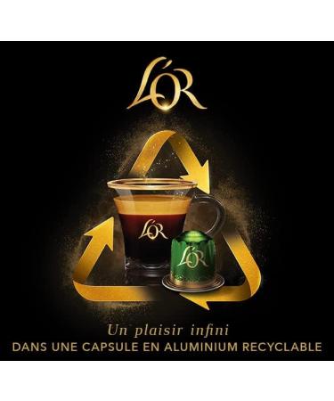  L'Or Espresso L'Or Espresso Coffee - 200 Forza Capsules Intensity 9 - Nespresso * compatible (pack of 10 x 20) - Buy Online on GoSupps.com