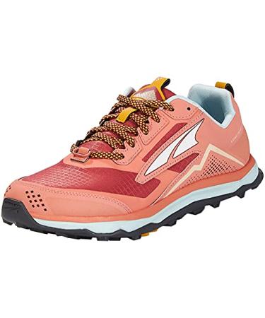 ALTRA Women's AL0A4VR7 Lone Peak 5 Trail Running Shoe 7 Rose/Coral