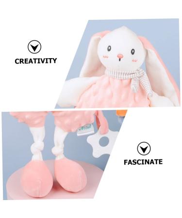 Alipis Early Pedagogy Comfort Doll - Soft Plush Rabbit Toy for Babies & Children | Small Bunny Houty Fabric Doll - Buy Online on GoSupps.com
