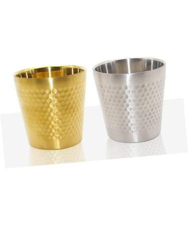 Magiclulu Stainless Steel Shaving Bowl Set - 4 Double-Layer Shaving Cups for Men | Rustproof 304 Foam & Soap | Perfect for International Shipping - Buy Online on GoSupps.com