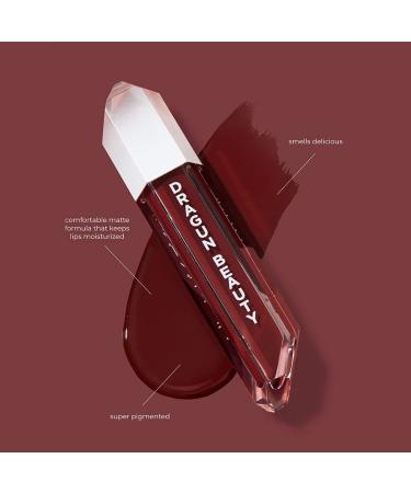 Buy DRAGUN BEAUTY DragunGlass Matte Liquid Lipstick - Burgundy | Hydrating Vegan Cruelty-Free | International Shipping - Buy Online on GoSupps.com