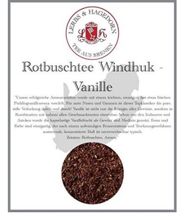 Lerbs & Hagedorn Lerbs & Hagedorn Windhook roibusch tea | vanilla taste 1 kg (approx. 81 liters) with aroma