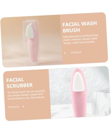 DOITOOL Face Brush Face Exfoliator Facial Exfoliator Face Cleaner Brush Facial Cleansing Brush Facial Wash Brush Face Cleansing Brush Manual Miss Man-made Fiber Plastic Scrubber - Buy Online on GoSupps.com
