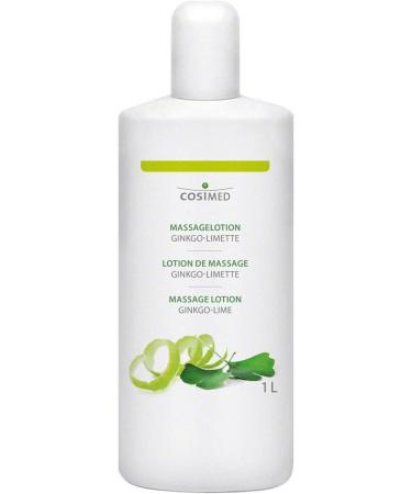 CosiMed Ginkgo-Lime Massage Lotion 1L with Pressure Dispenser | Premium International Shipping - Buy Online on GoSupps.com